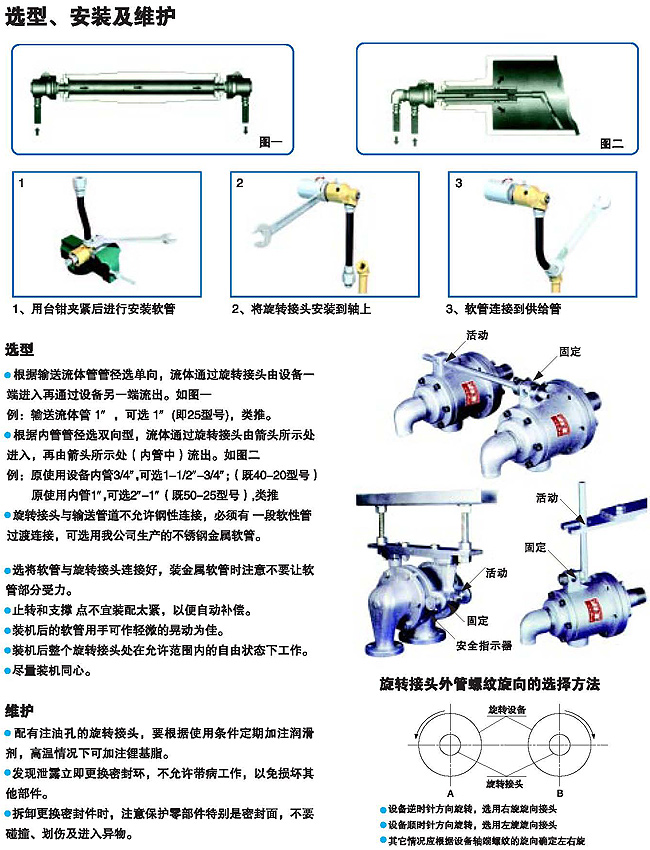 選型、安裝及維護